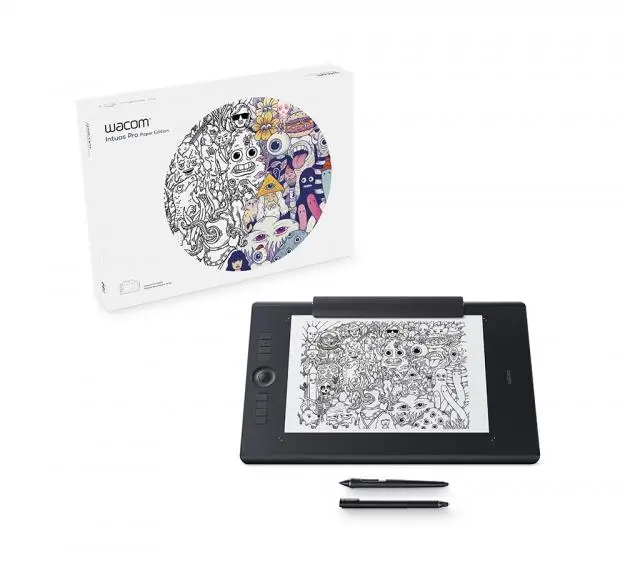 Tablet graficzny Wacom Intuos Pro L Paper Czarny