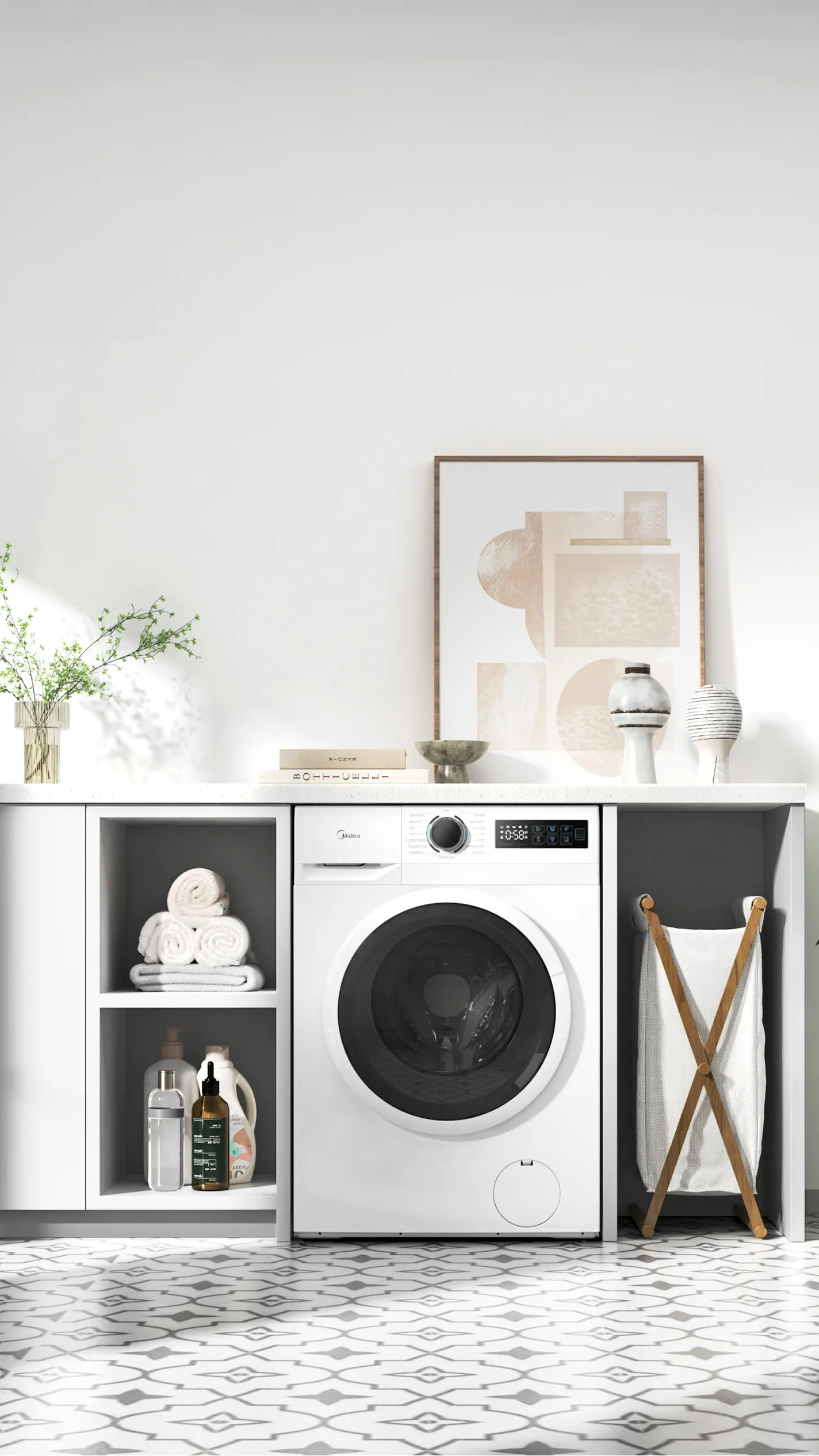 фото Стиральная машина автоматическая Midea MF110W90BA10/WW-PL 2
