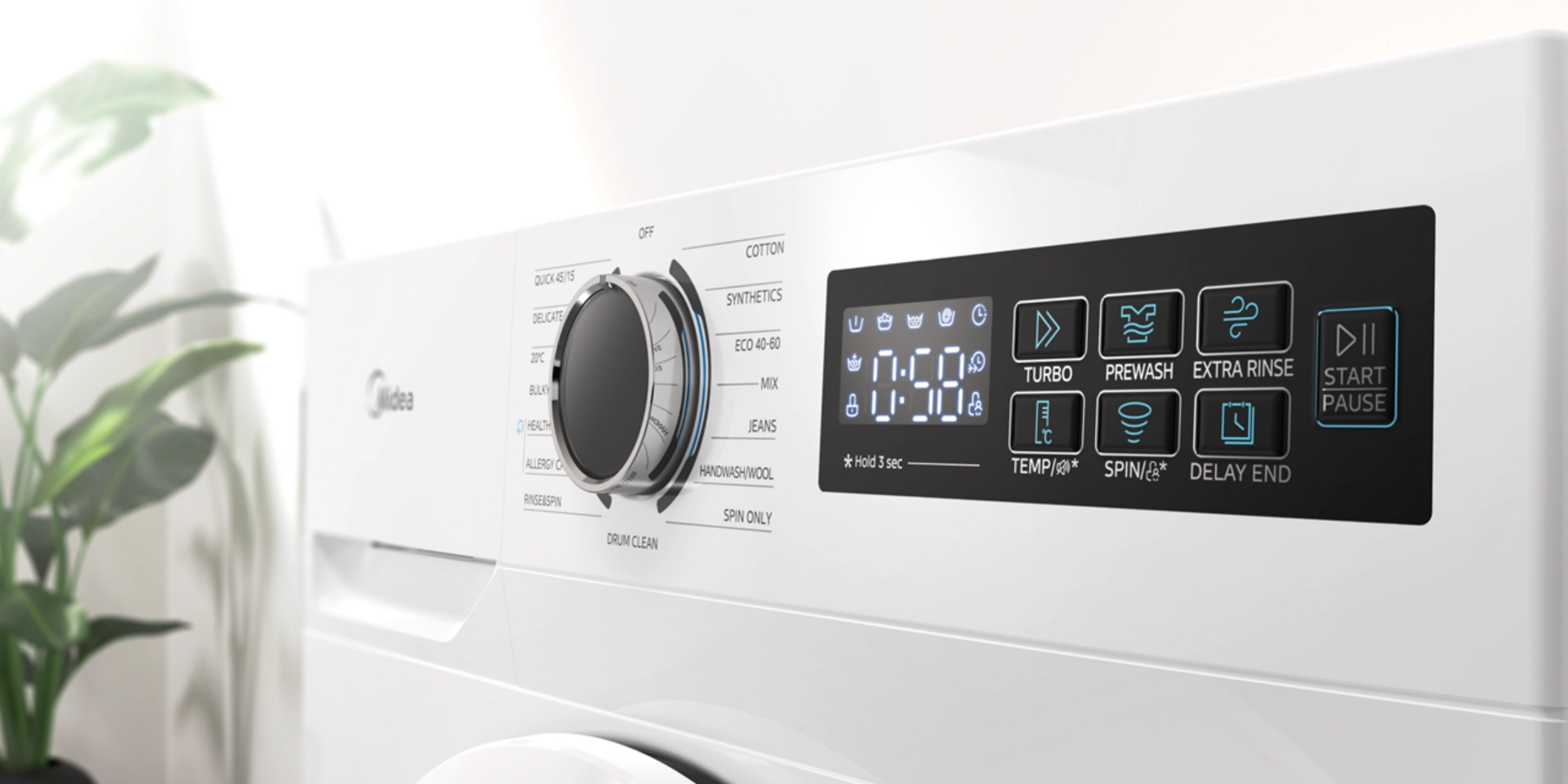 фото Стиральная машина автоматическая Midea MF110W90BA10/WW-PL 1