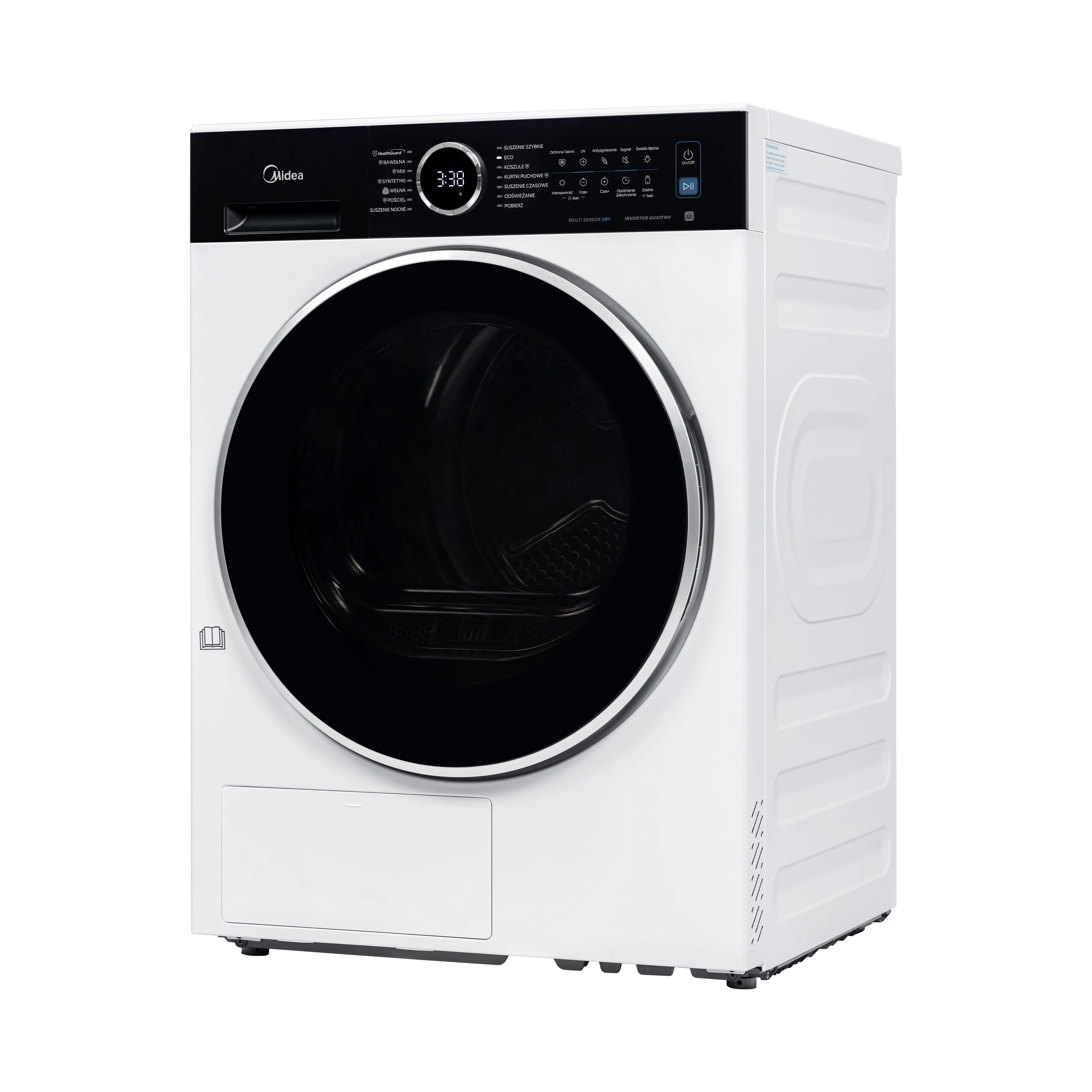 фото Автоматическая сушильная машина Midea MD205H90BW/W 1