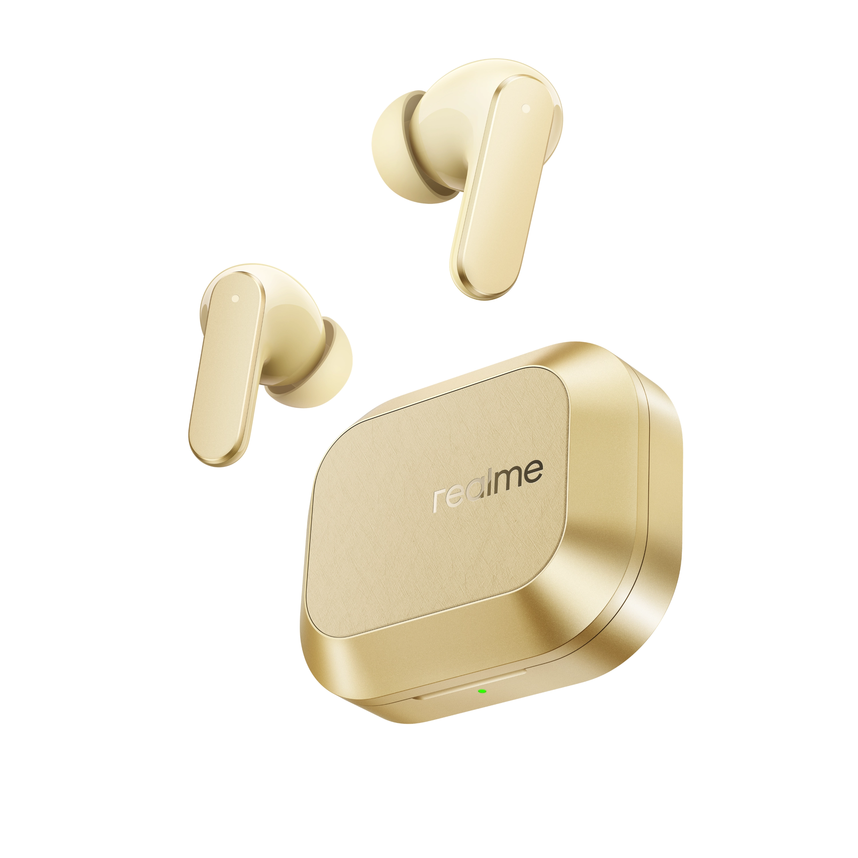 Słuchawki bezprzewodowe realme Buds Air8 Dokanałowe Bluetooth 5.4 Funkcje AI Złoty