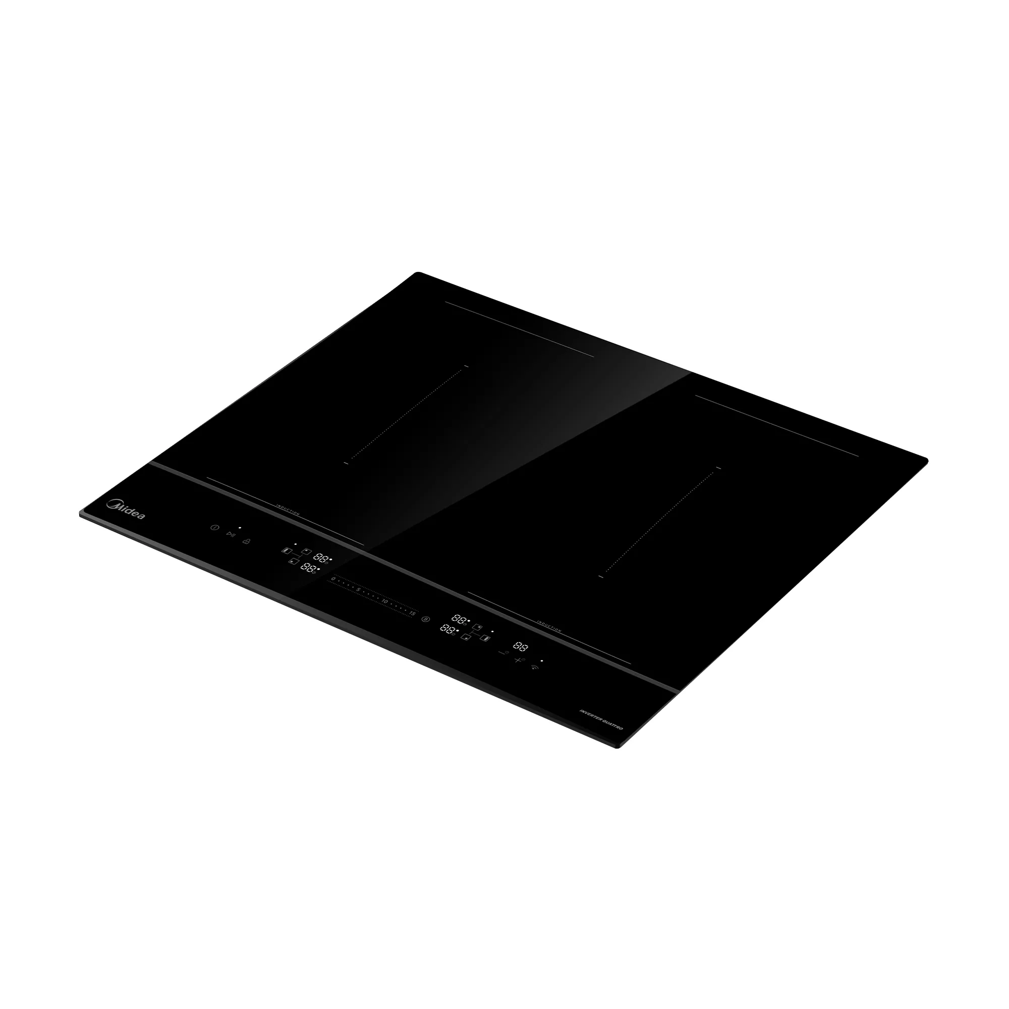 фото Индукционная варочная поверхность Midea MIH744BBE325GKD 2
