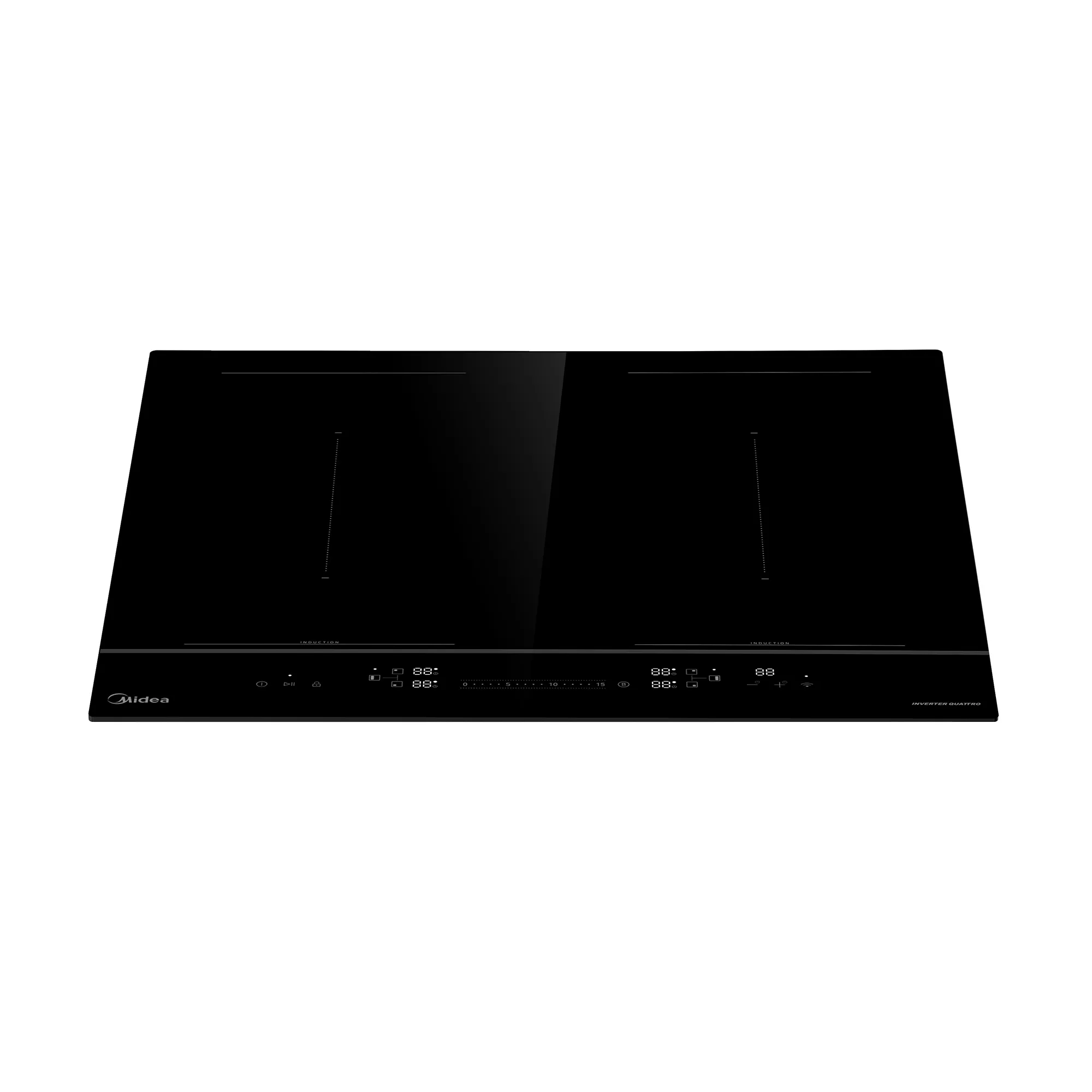 фото Индукционная варочная поверхность Midea MIH744BBE325GKD 1