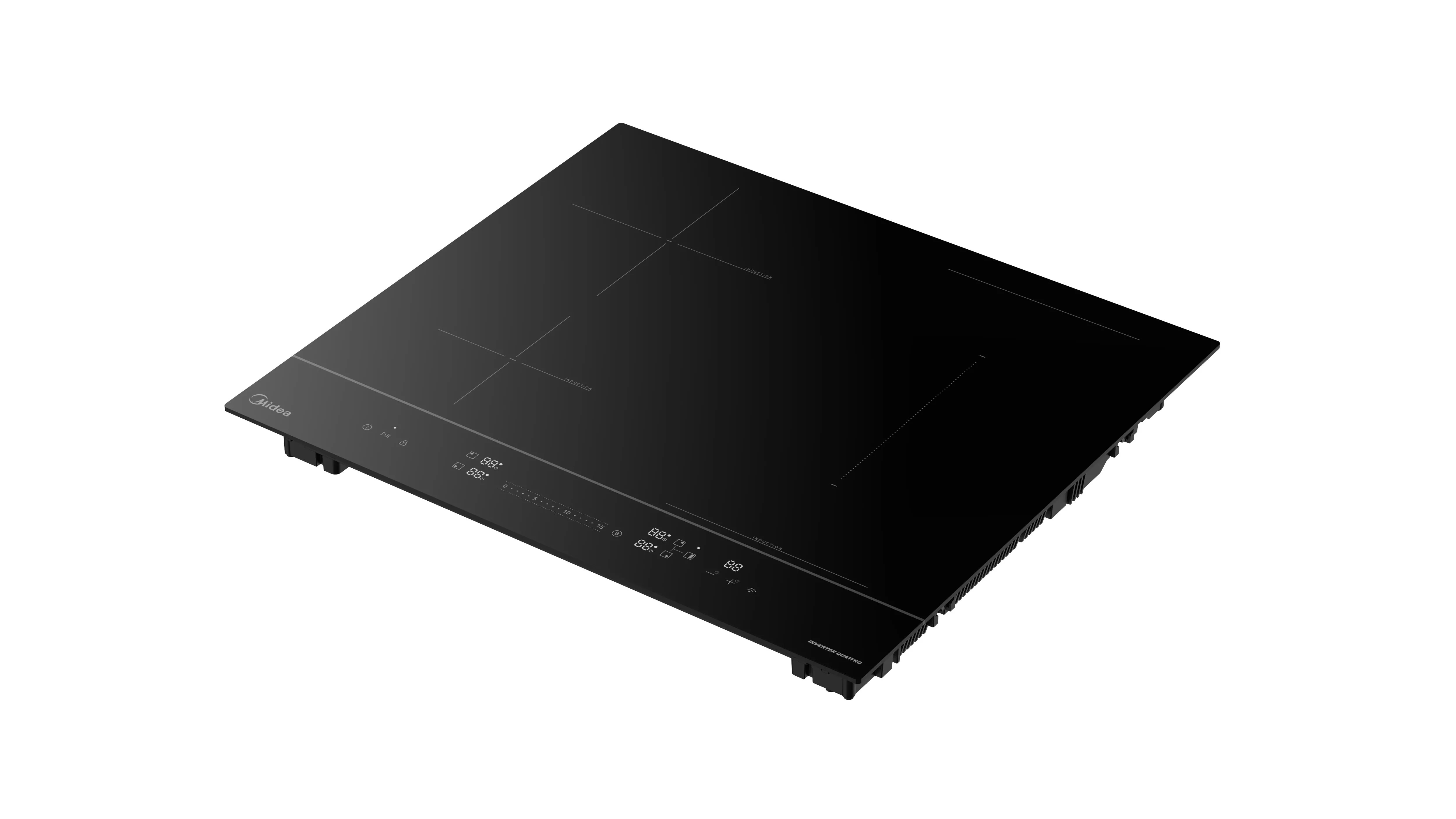 фото Индукционная варочная поверхность Midea MIH744BE325GKD 3