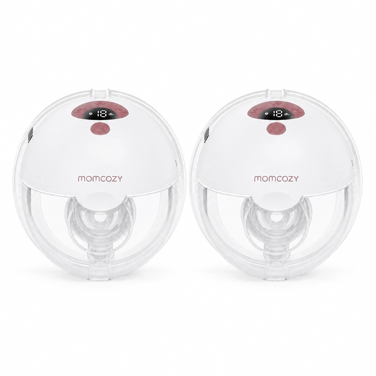Laktator Momcozy M5 Smart Podwójny Czerwony