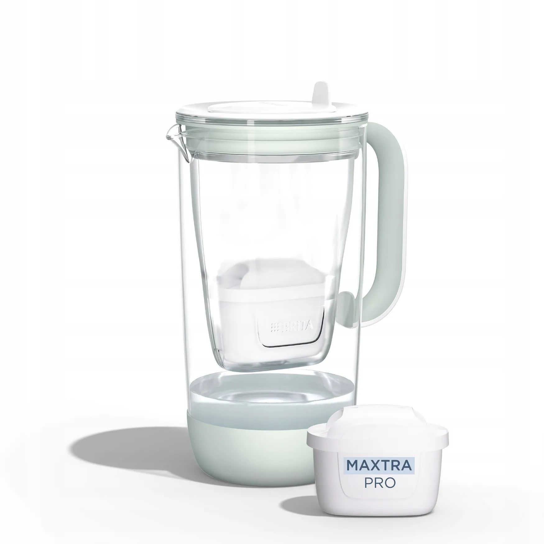 Dzbanek filtrujący Brita Glass Mint Base