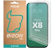 Bizon na ekran Film Hydrogel Front Duo do Xiaomi POCO X8 Pro 2 sztuki