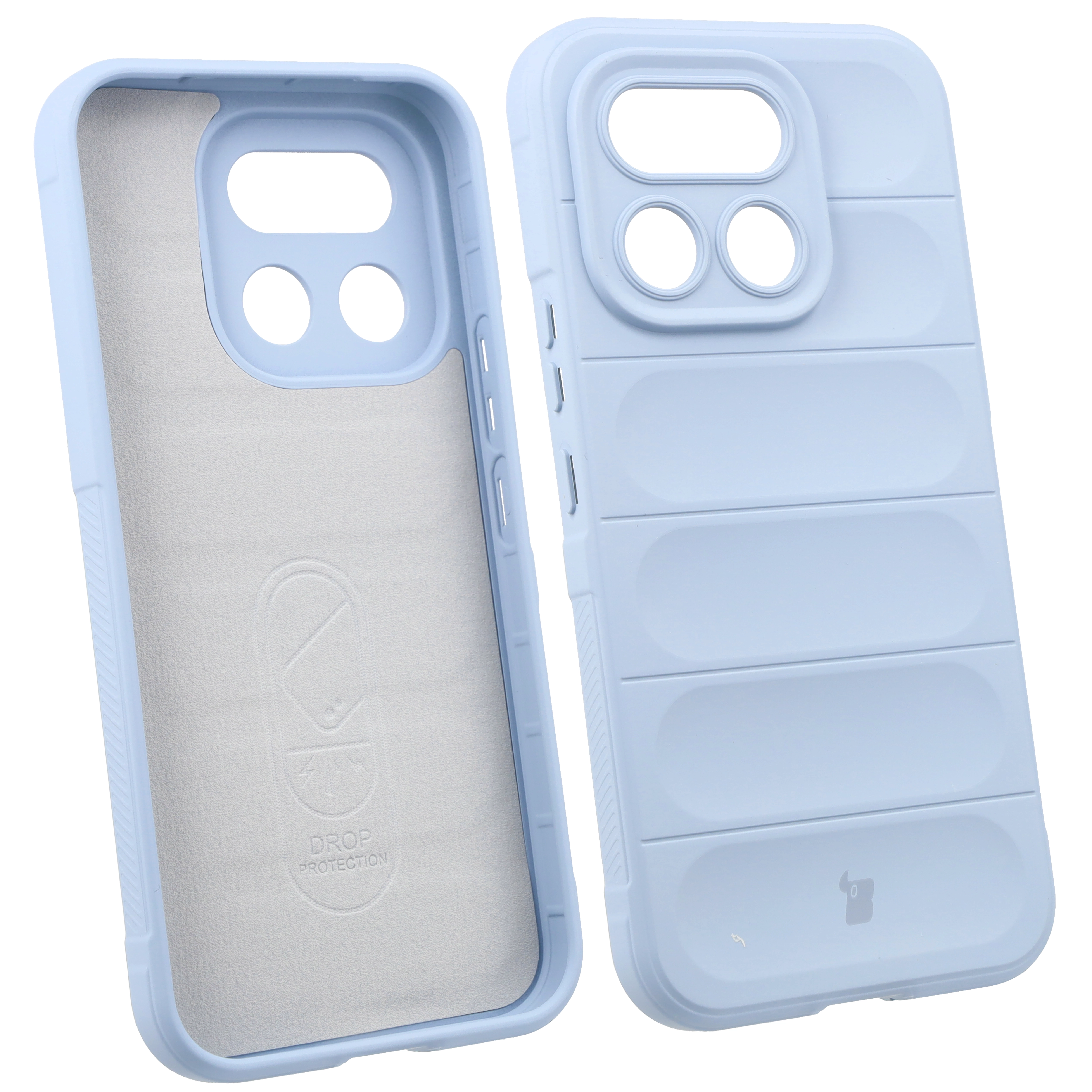 Etui Bizon Case Tur do Realme 16 Pro 5G Jasnoniebieski