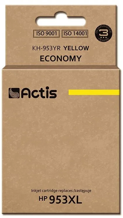 Tusz Actis KH-953YR (zamiennik 953XL F6U18AE) Żółty 25 ml
