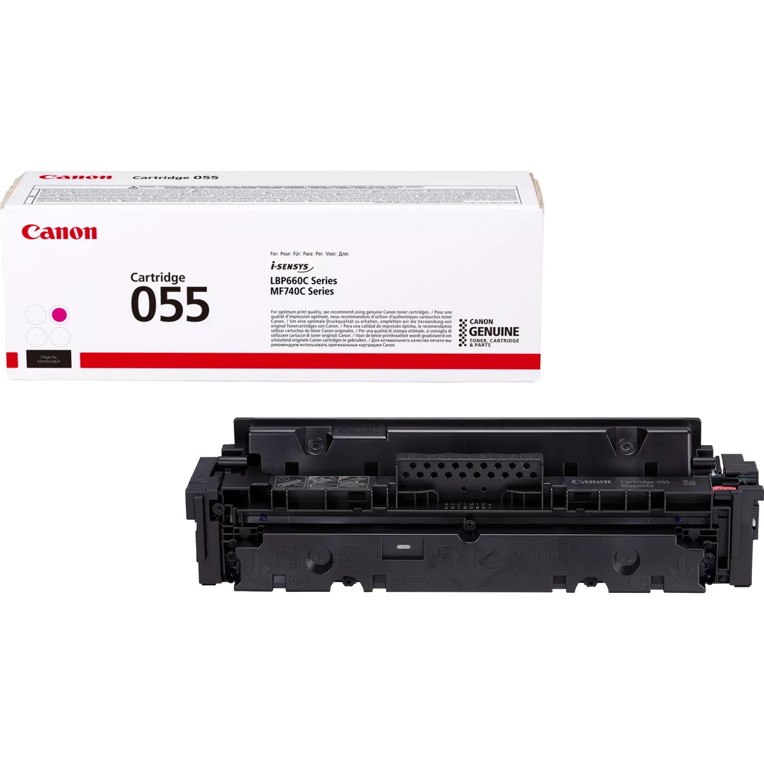 Toner Canon CRG-055 Purpurowy