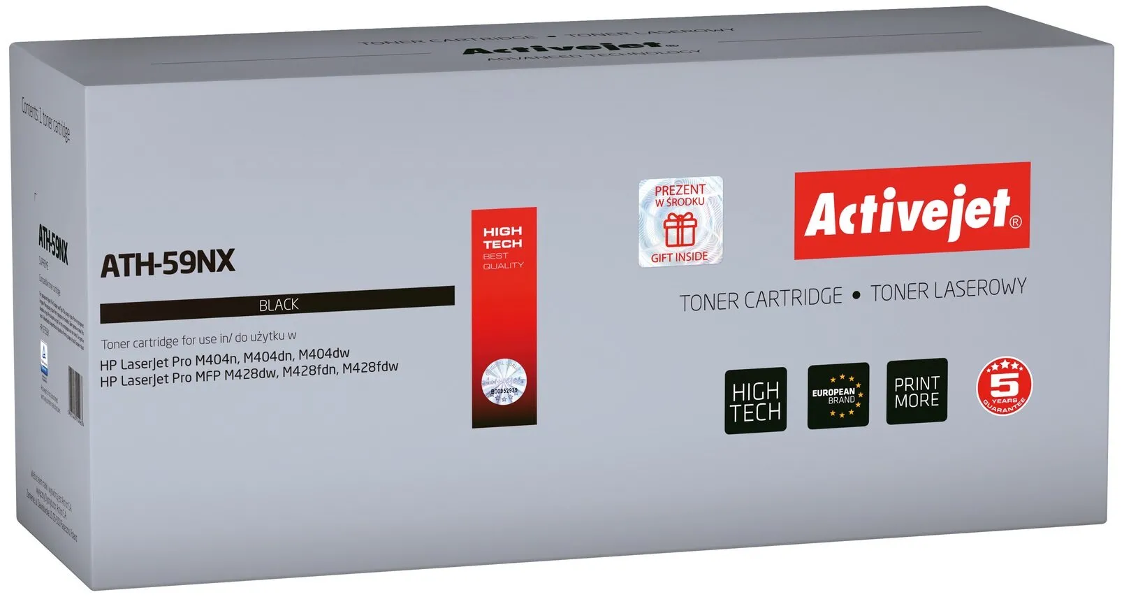 Toner ActiveJet ATH-59NX (zamiennik 59X) Czarny