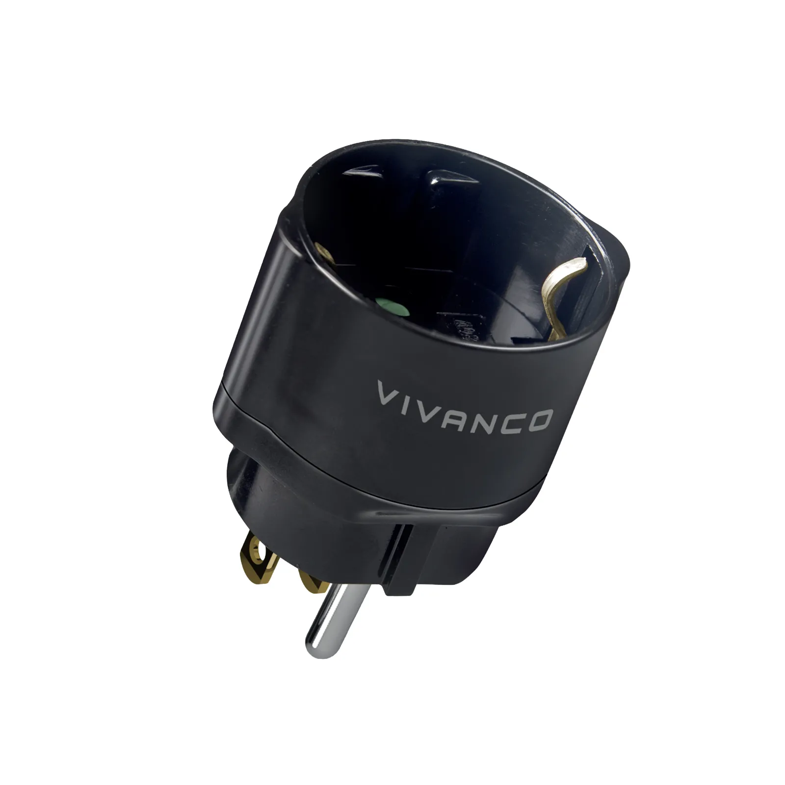 Adapter podróżny Vivanco EU Schuko na USA Czarny