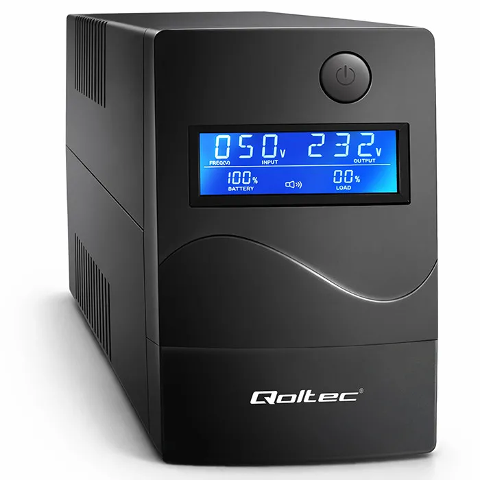 UPS Qoltec 53980 UPS 1KVA 600W