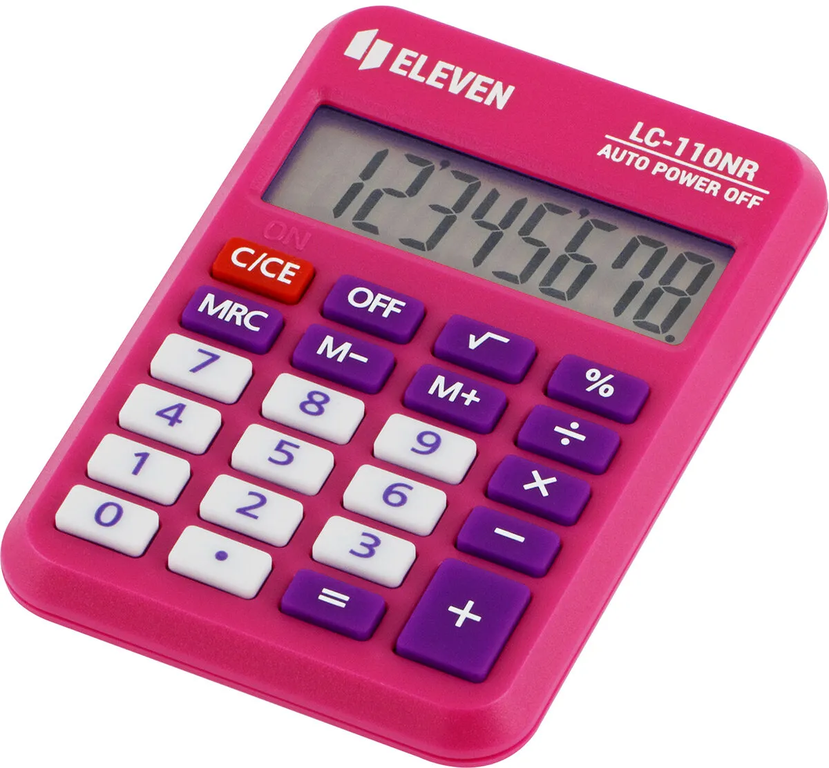Kalkulator Eleven LC110NR-PK Różowy