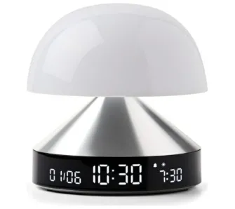 Budzik Lexon Mina Sunrise Polished Aluminum LR153MAP Aluminiowy