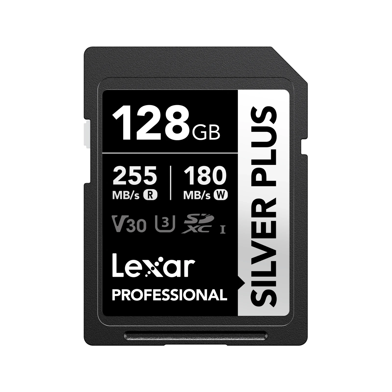 Karta pamięci Lexar SILVER PLUS SDXC 128GB 255/180 V30