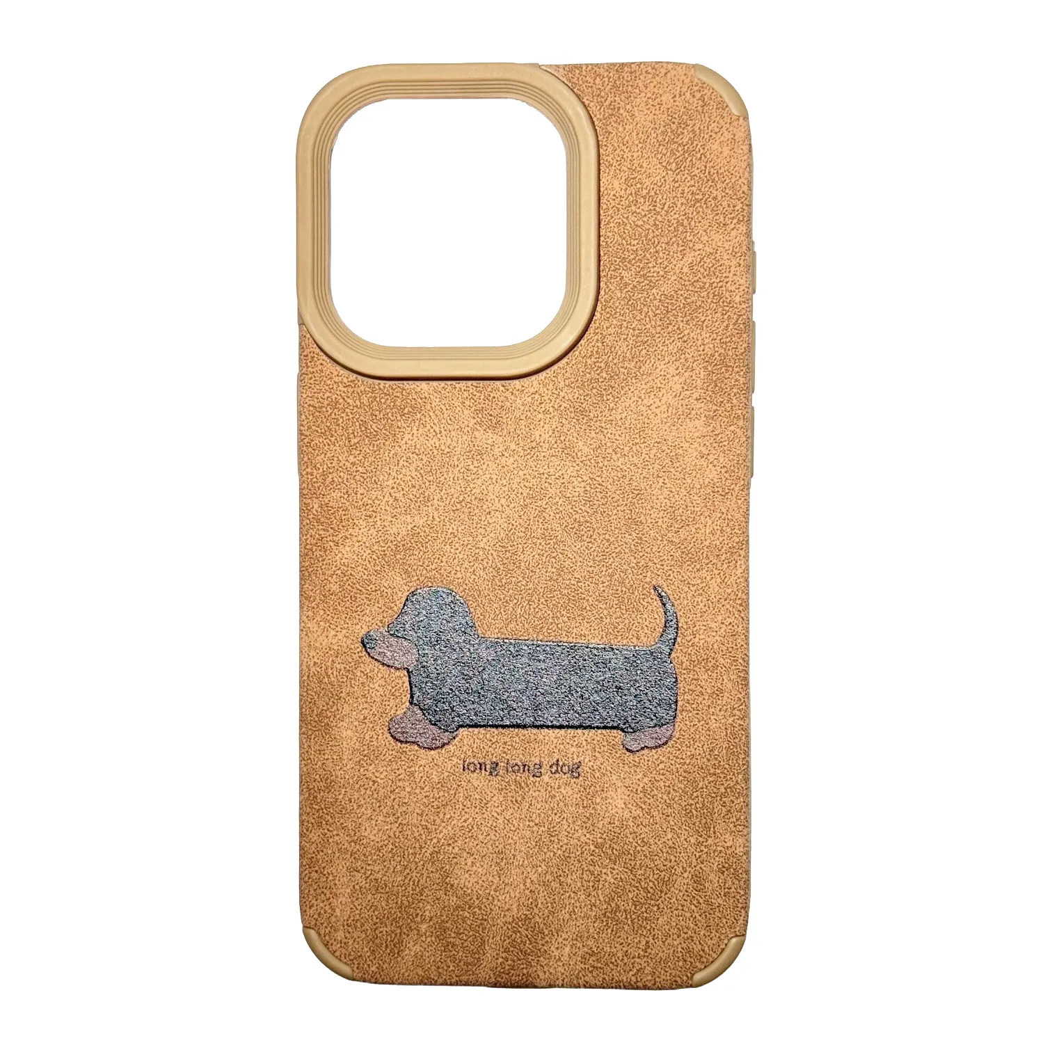 Etui Phoneskin Uroczy Piesek do iPhone 15 Pro Beżowy