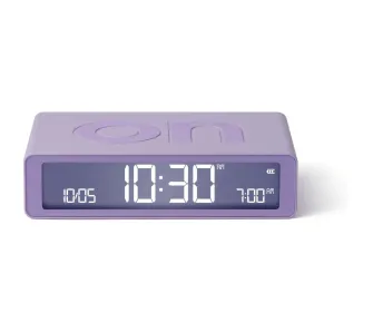 Budzik Lexon Flip Classic Light Lilac LR157LL Fioletowy