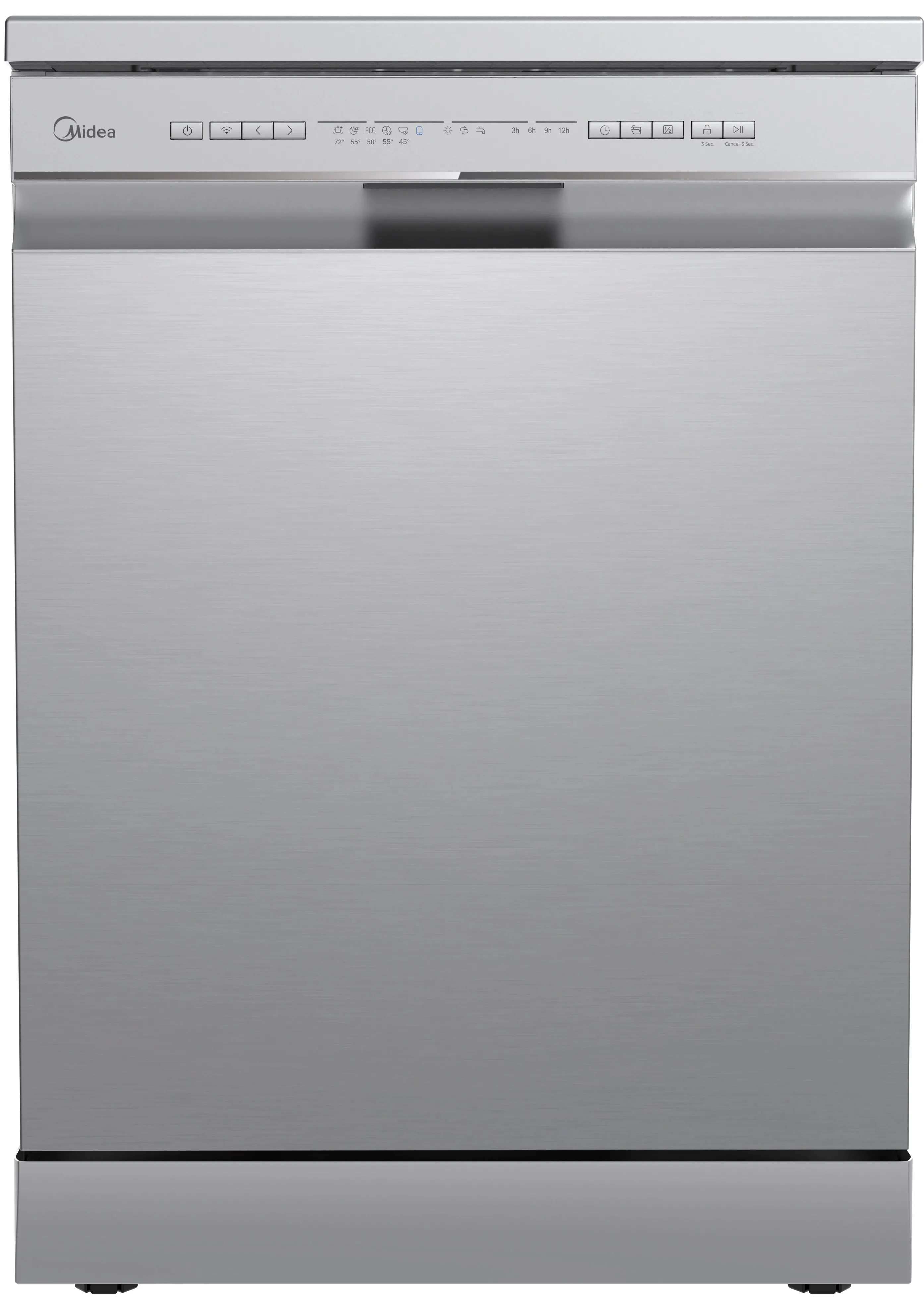 Zmywarka Midea MDWPF1333CSS-WD-EU 59,8cm Automatyczne otwieranie drzwi Koszyk na sztućce