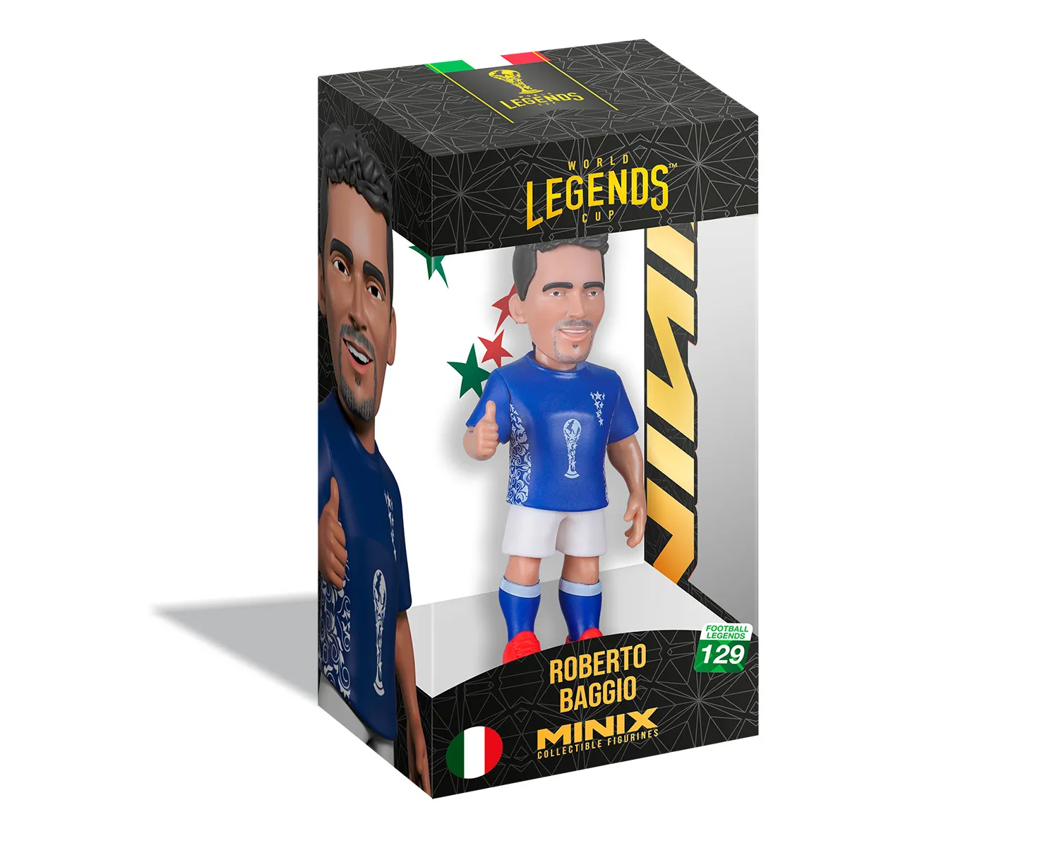 Figurka Minix World Legends Cup Roberto Baggio (Włochy)
