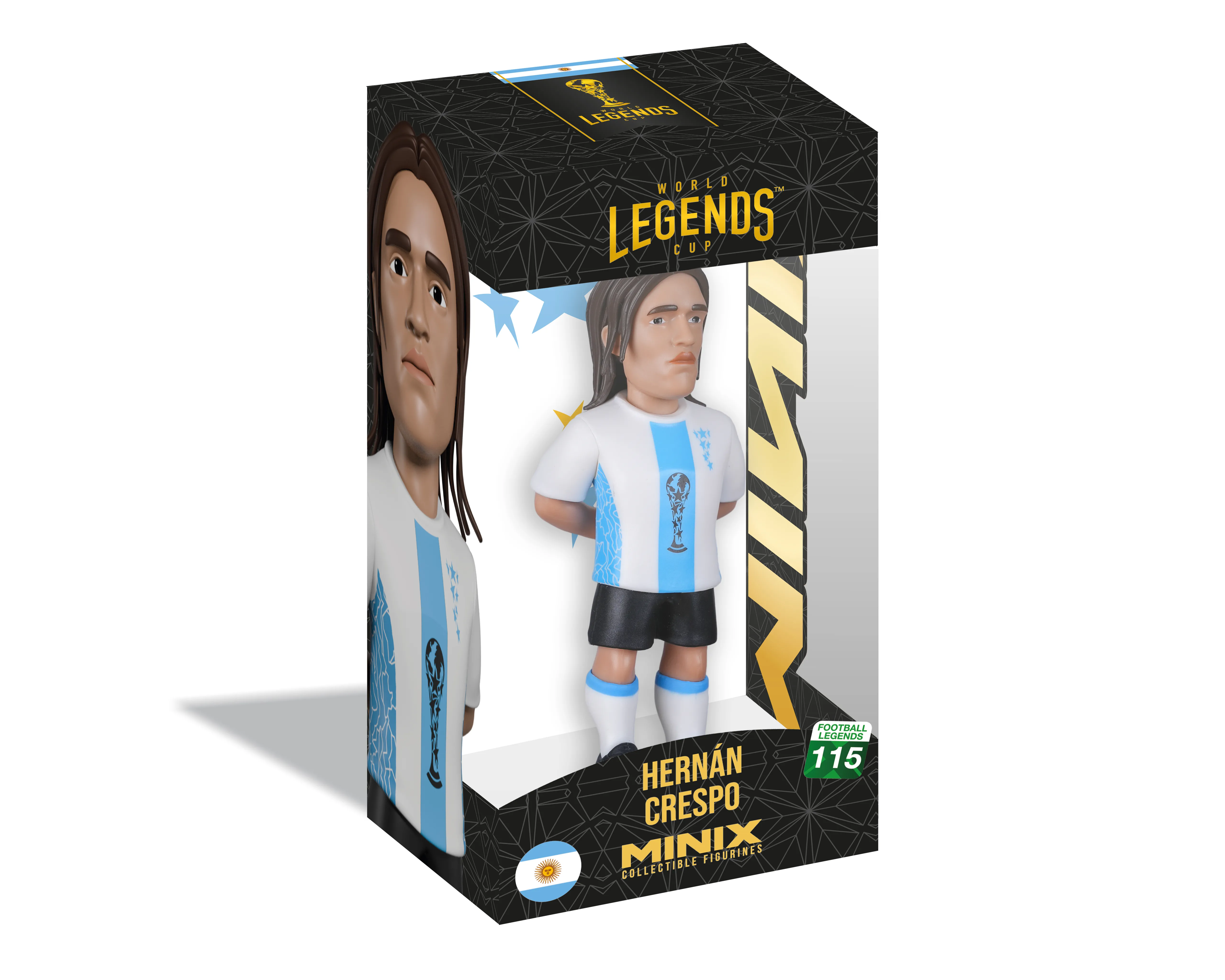 Figurka Minix World Legends Cup Hernán Crespo (Argentyna)