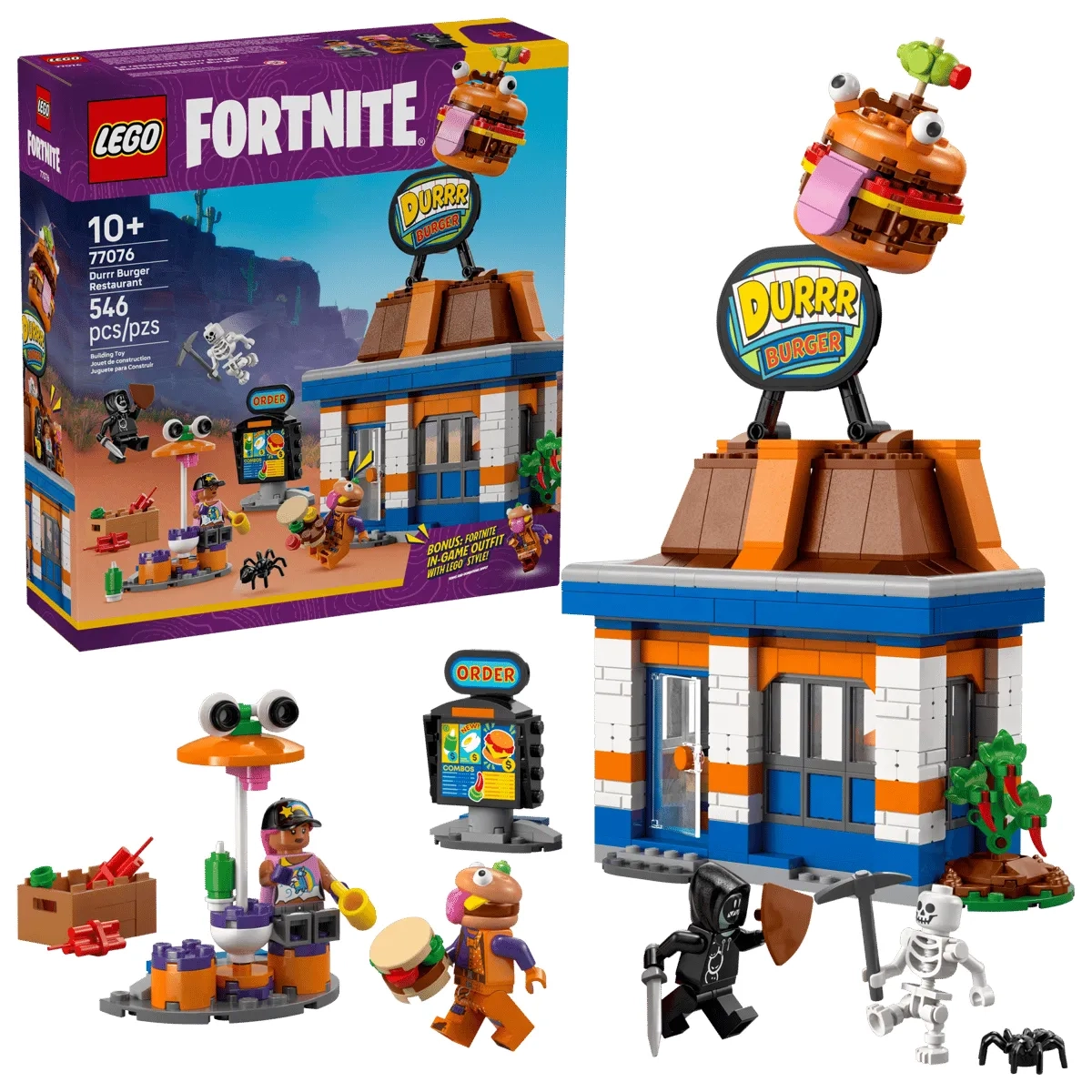 LEGO 77076 Fortnite - Restauracja Durrr Burgerownia