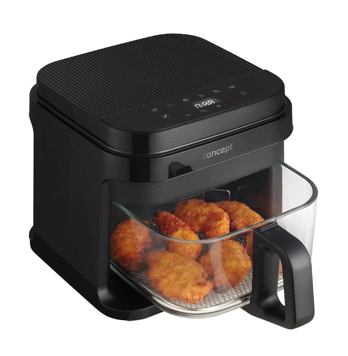 Air fryer Concept Glass & Fast FR5500 1200W 5,5l