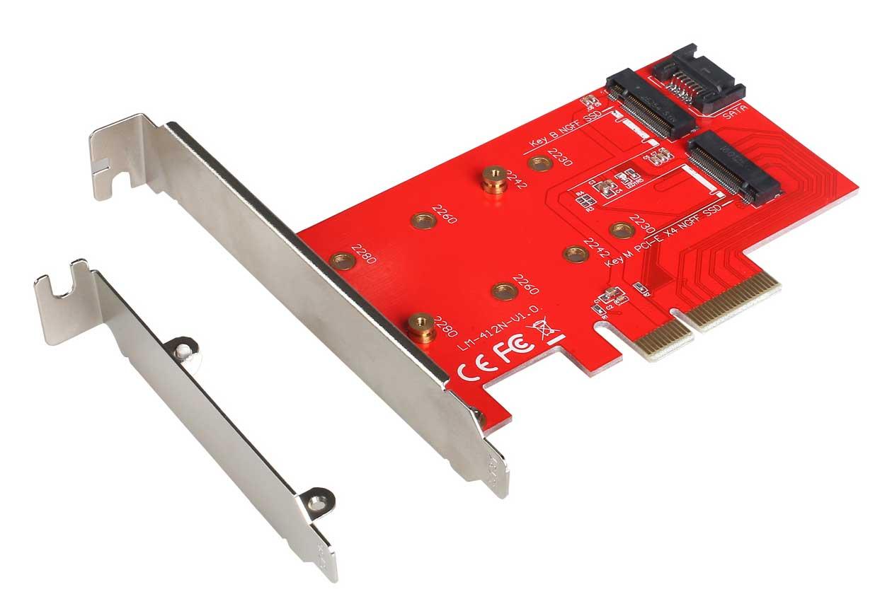 i-Tec Karta PCI-E 2x M.2