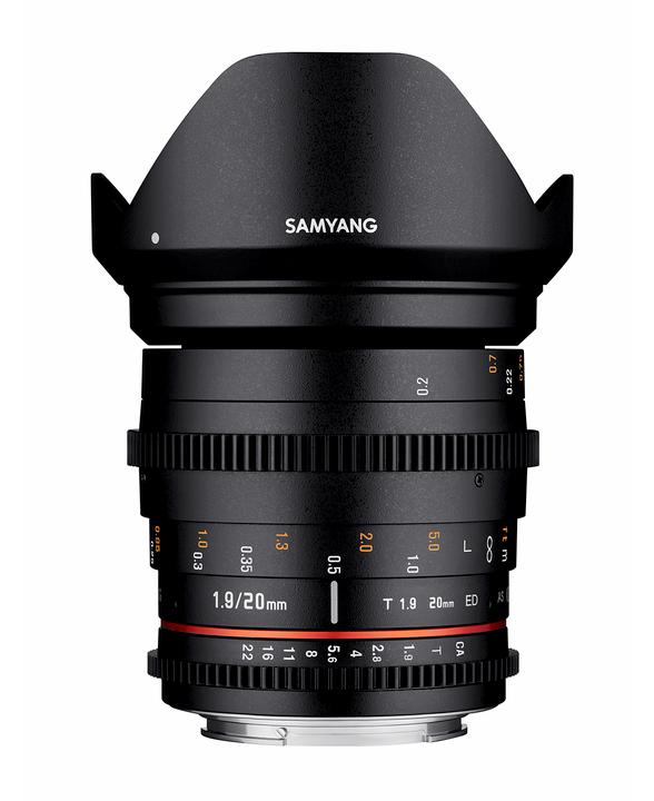 Samyang 20mm T1.9 ED AS UMC VDSLR Sony E