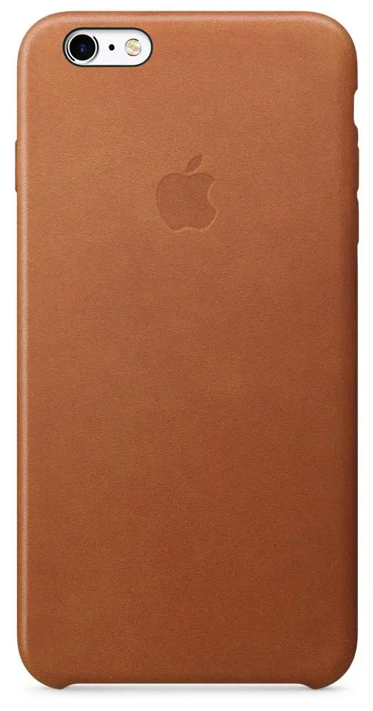Etui Apple Leather Case do iPhone 6 Plus/6s Plus Naturalny brąz