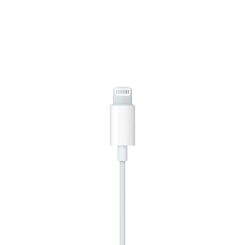 Apple EarPods ze złączem Lightning Douszne Mikrofon Biały