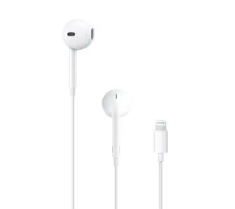 Apple EarPods ze złączem Lightning Douszne Mikrofon Biały