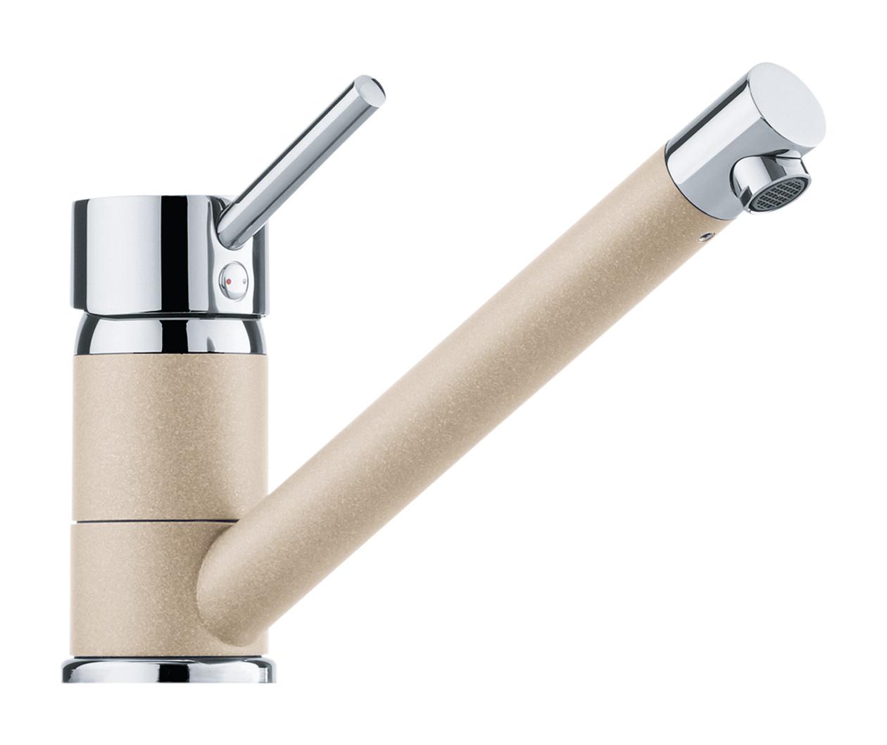 Bateria Franke Sinta stała wylewka - beżowy - fragranit/chrom