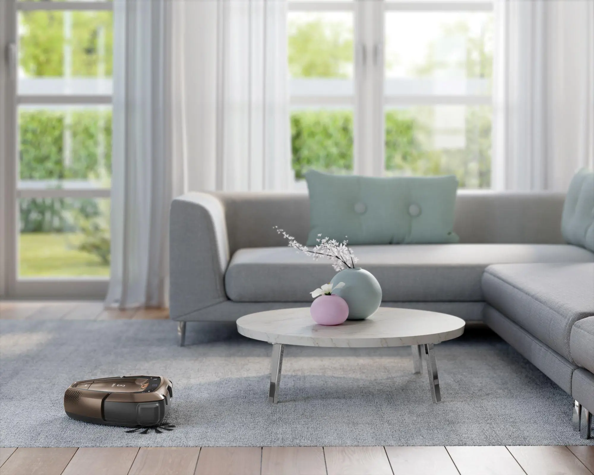 Robot sprzątający Electrolux PURE i9 PI91-5MBM Tworzenie mapy pomieszczenia 75dB