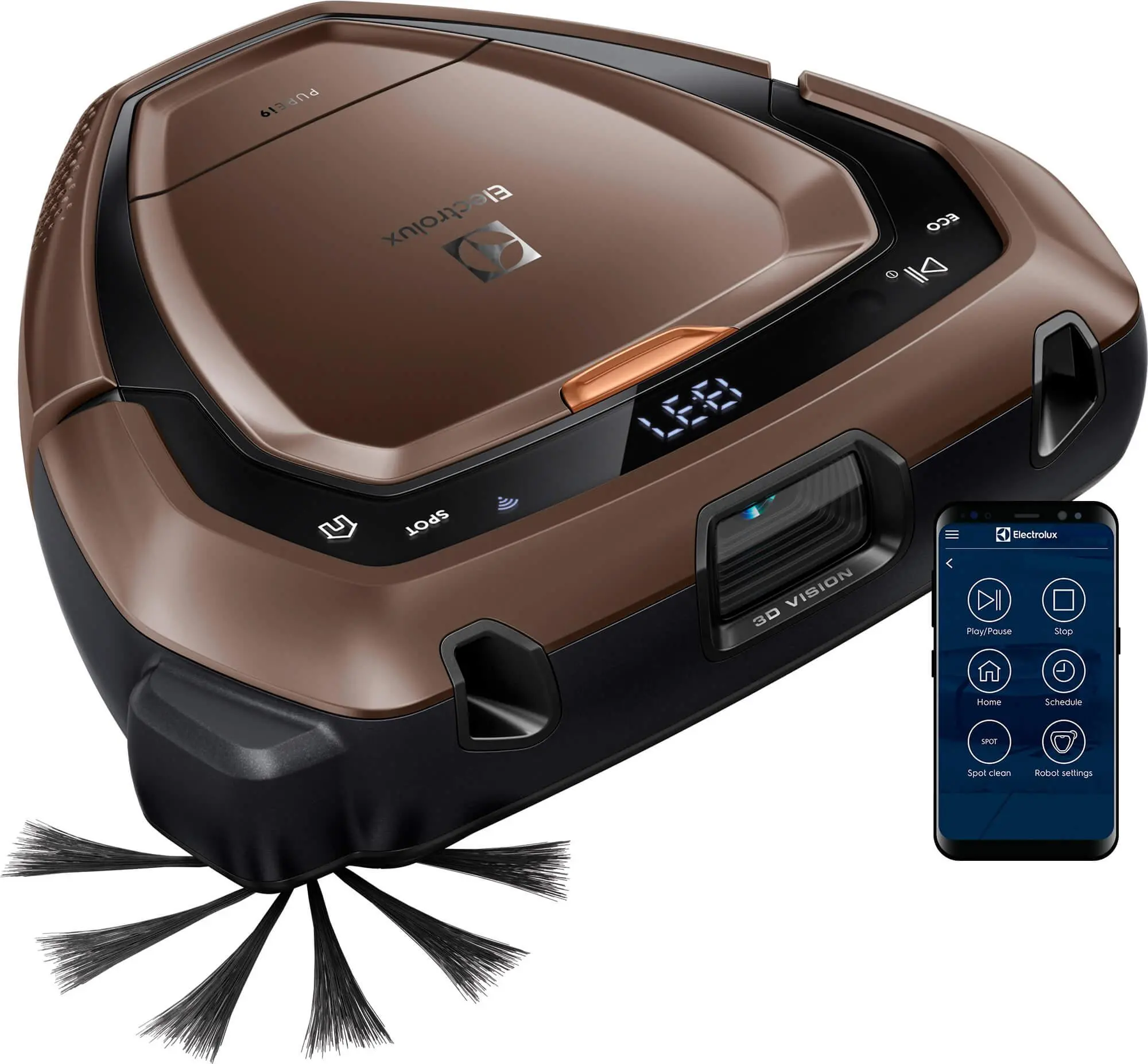 Robot sprzątający Electrolux PURE i9 PI91-5MBM Tworzenie mapy pomieszczenia 75dB