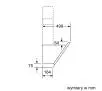 Okap Bosch Serie 6 DWK97JM60 Czarny