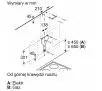 Okap Bosch Serie 6 DWK97JM60 Czarny