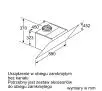 Okap Bosch Serie 6 DWK97JM60 Czarny
