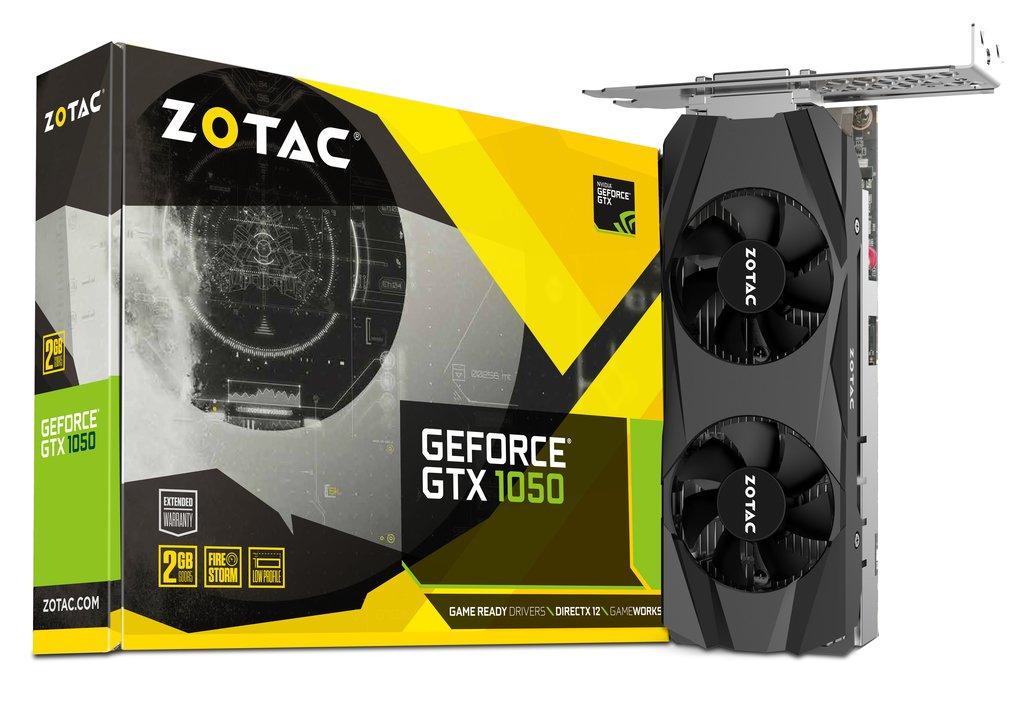 Zotac GeForce GTX 1050 Low Profile Mini 2GB GDDR5 128bit