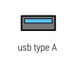 Kabel USB Reinston EKK03 1,8m Srebrno-szary