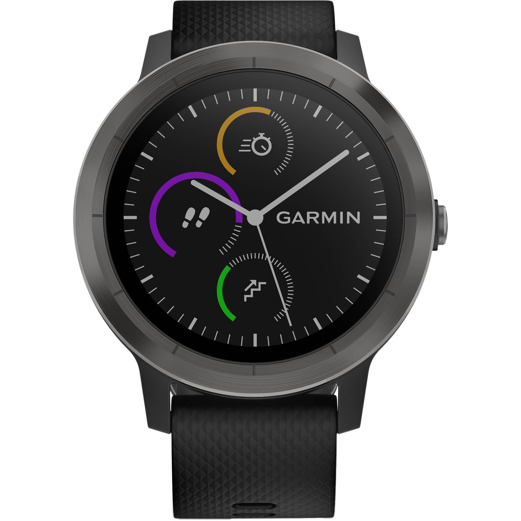 Smartwatch Garmin Vivoactive 3 (szary)