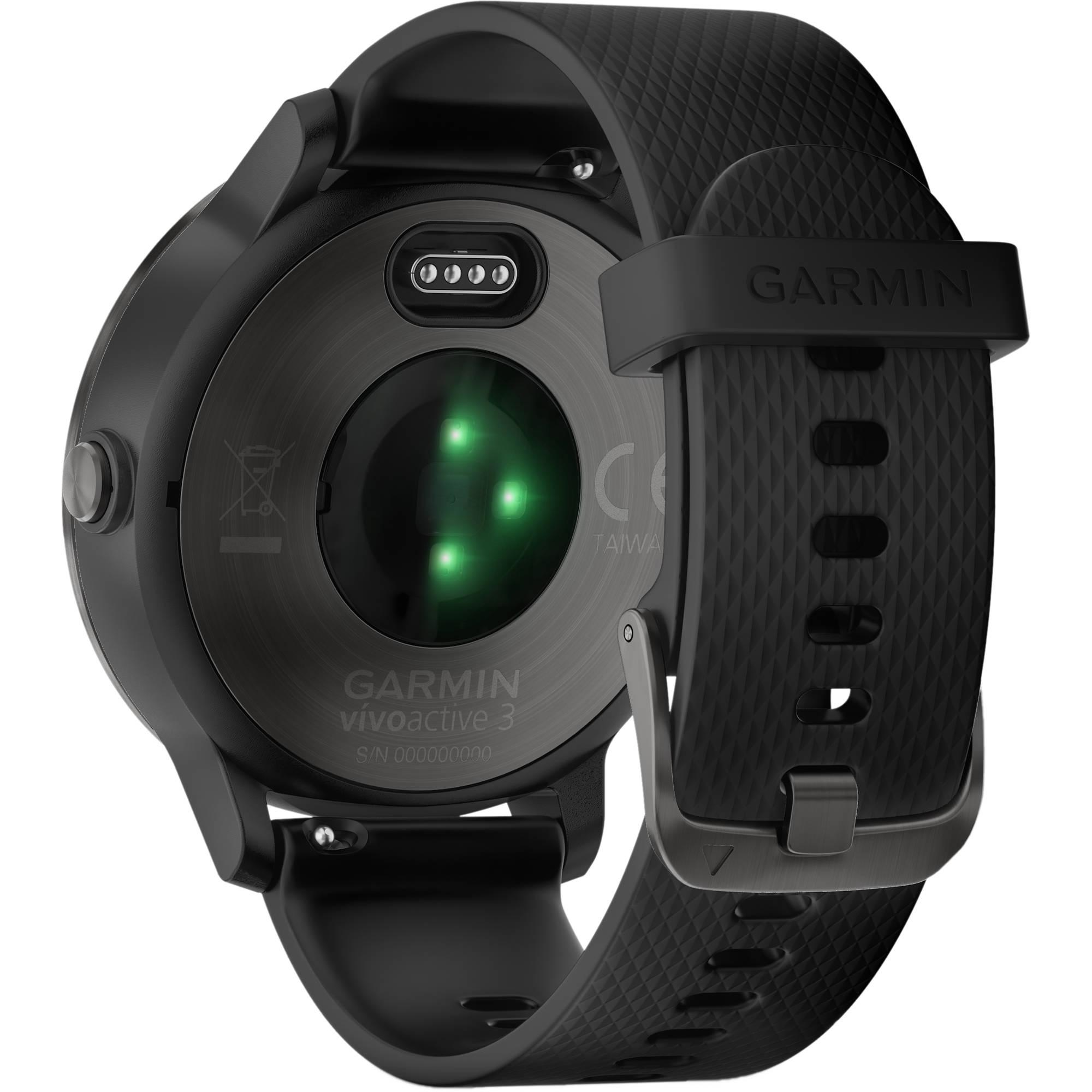 Smartwatch Garmin Vivoactive 3 (szary)