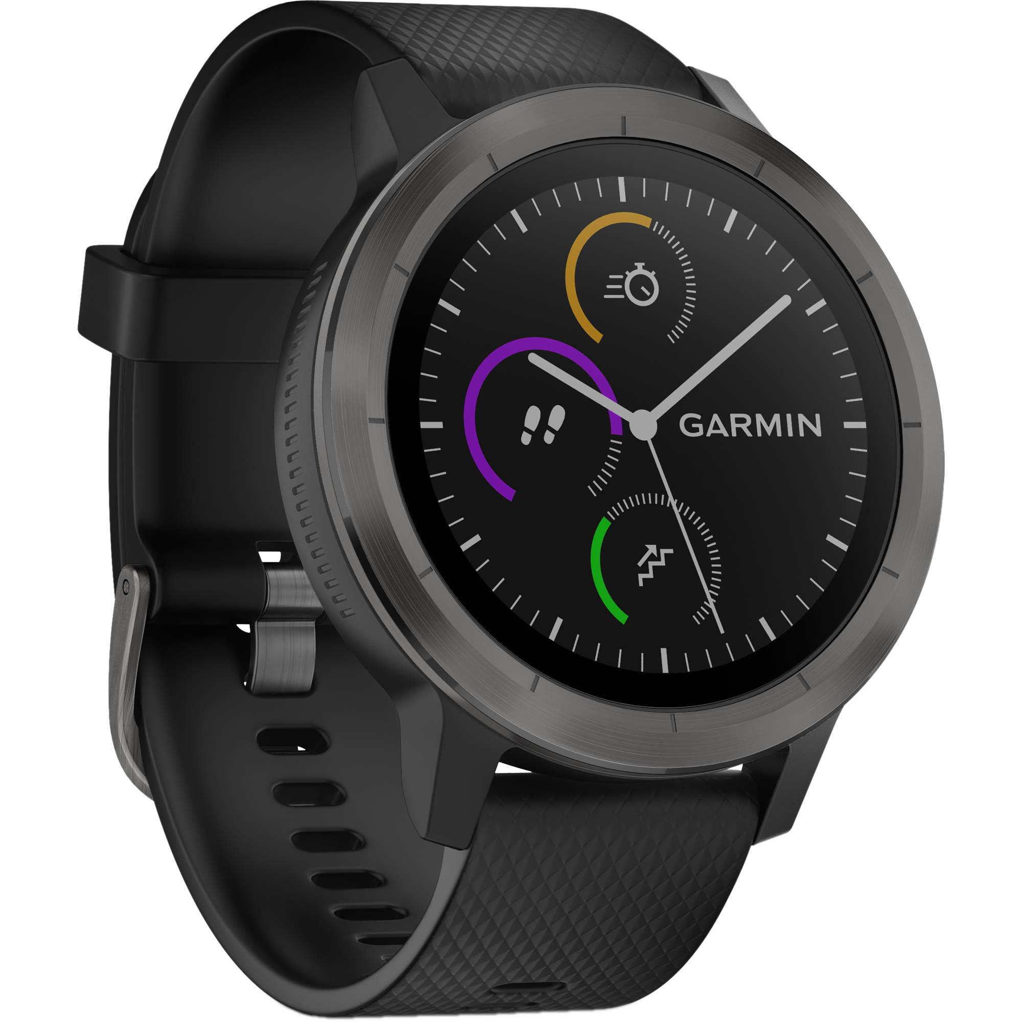Smartwatch Garmin Vivoactive 3 (szary)