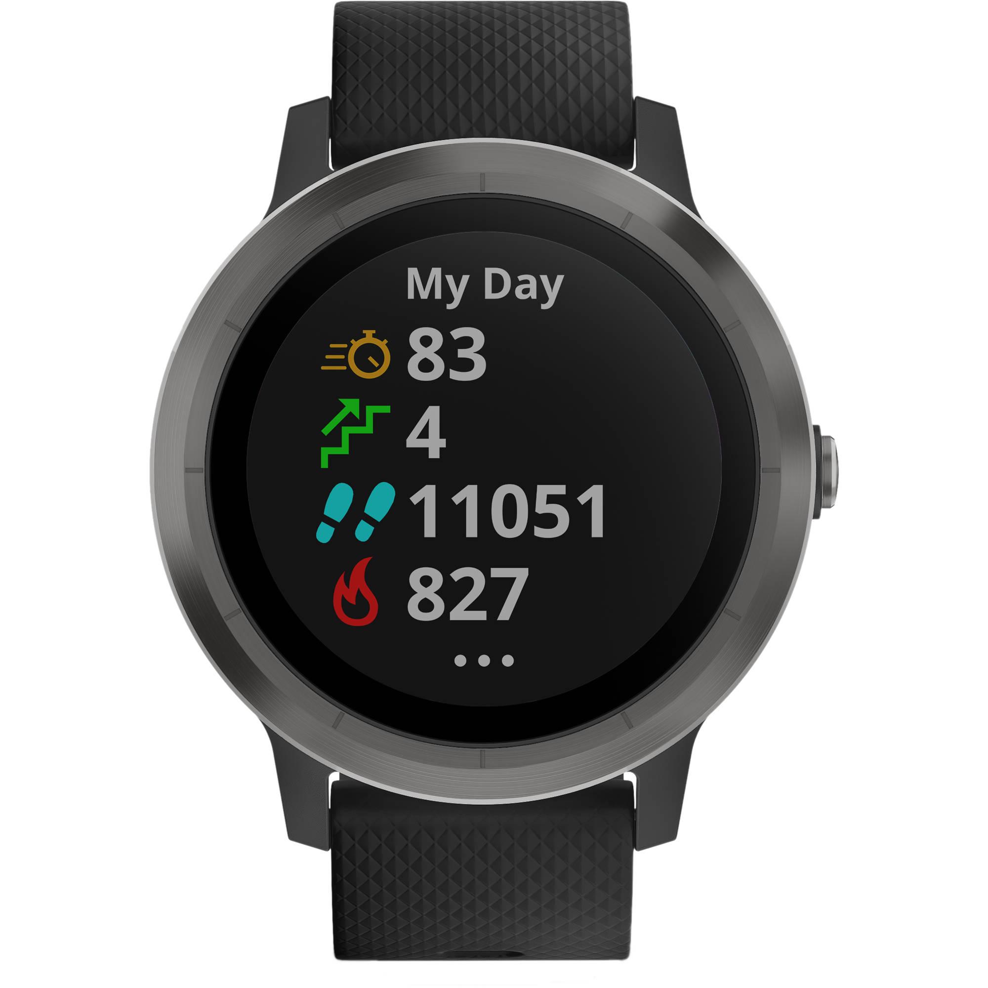 Smartwatch Garmin Vivoactive 3 (szary)