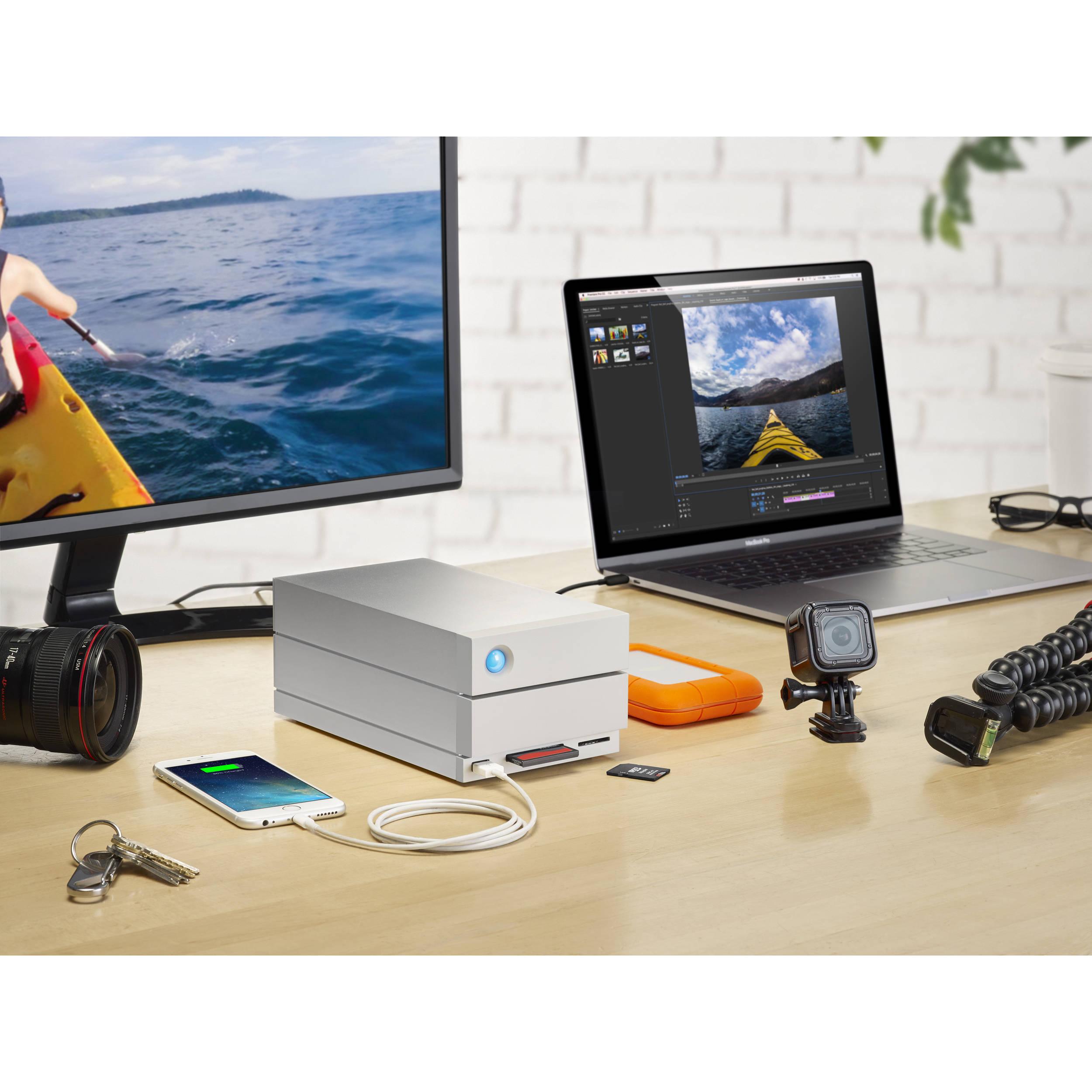 Serwer LaCie 2big Dock Thunderbolt 3 20TB (2x10TB) 3,5"
