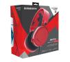 Słuchawki przewodowe z mikrofonem SteelSeries Arctis 3 - czerwony