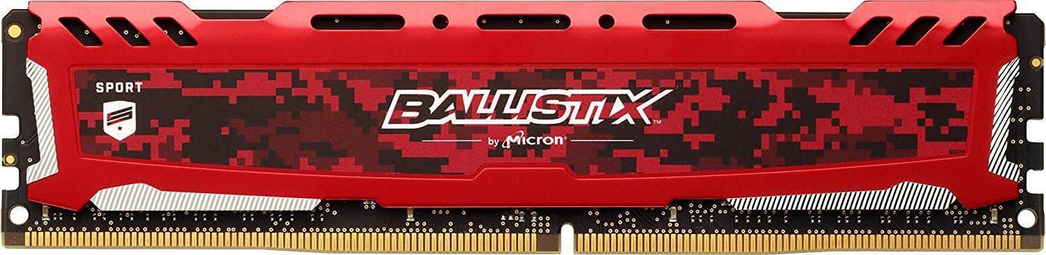 Pamięć RAM Crucial Ballistix Sport LT DDR4 16GB 2666 CL16