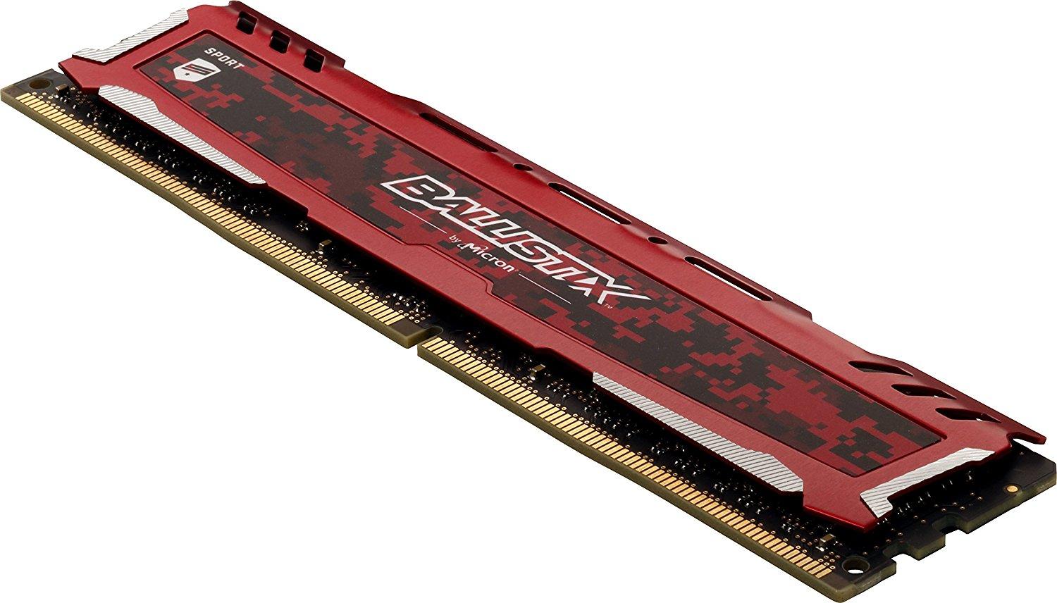 Pamięć RAM Crucial Ballistix Sport LT DDR4 16GB 2666 CL16