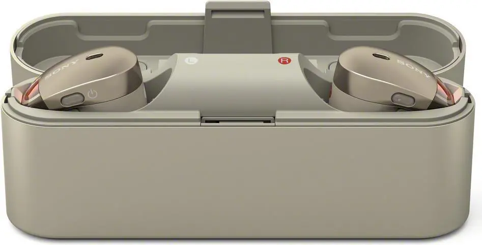 Słuchawki bezprzewodowe Sony WF-1000X ANC Dokanałowe Bluetooth 4.1 Złoty