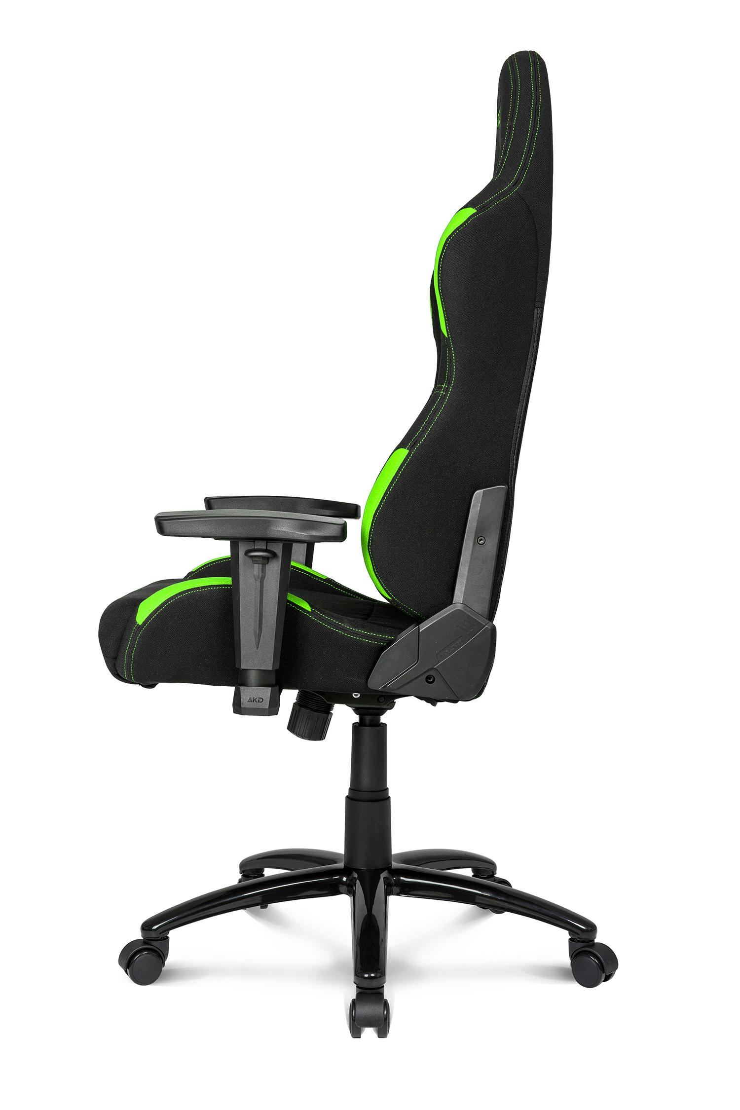 Fotel Akracing Gaming Chair K7012 (czarno-zielony)
